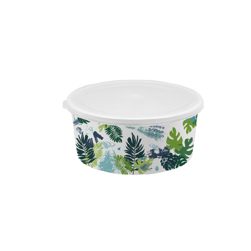 Sugarcane bagasse salad bowl MX-808