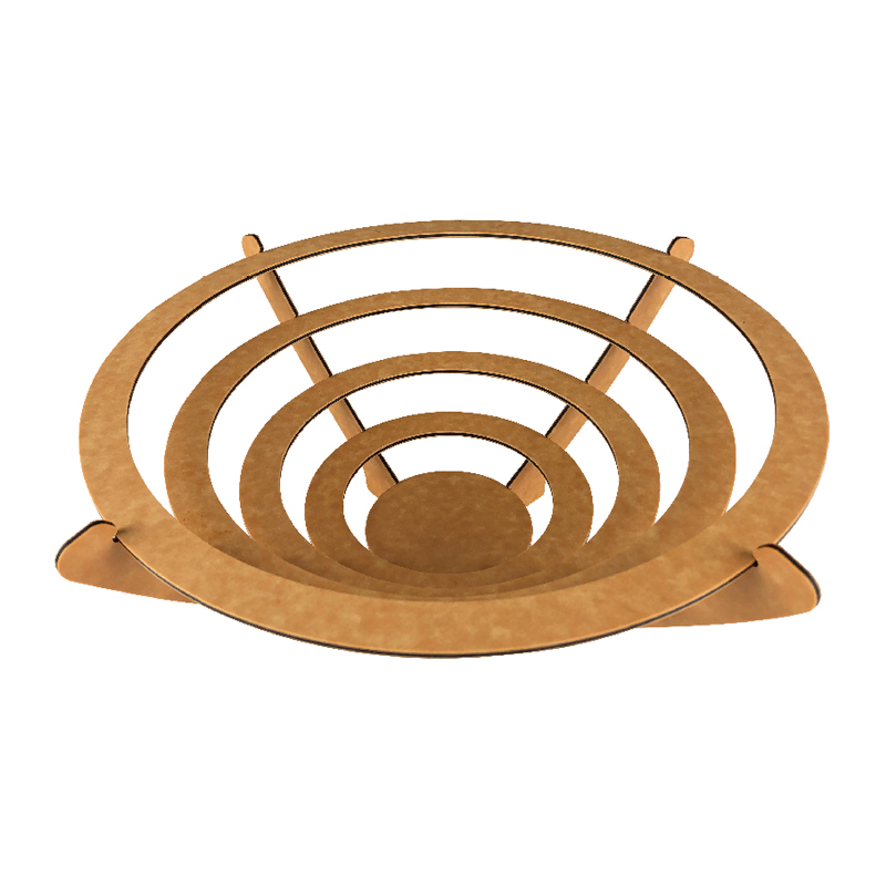 Wooden Fiber Fruit/Bread Basket BB01