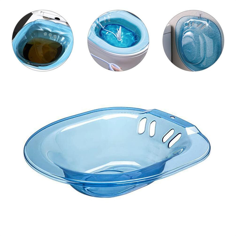 Joyplanet Blue Soak Transparent Sit Basin